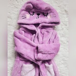 Purple Plush Animal Hoodie